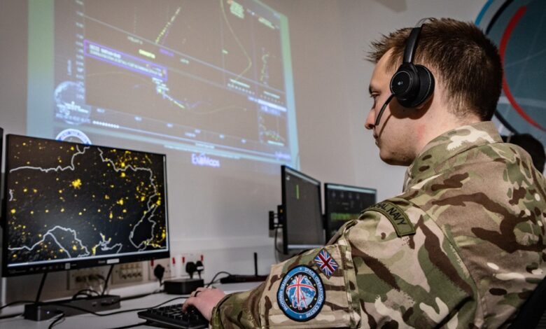 UK space operations personnel monitor orbital activity as governments confront growing concerns over satellite disruption and contested space operations.