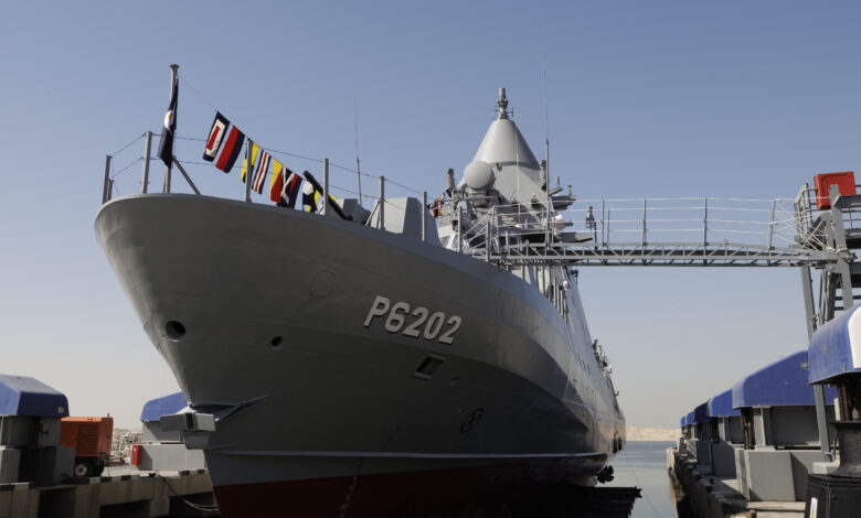 The first Al Dorra-class hull.