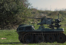 Iron-Wave unmanned ground vehicle. Photo: Ondas Holdings