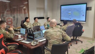(Representative only.) US Army soldiers train on the LG-RAID artificial intelligence decision-making system at Joint Base Lewis-McChord, Washington. Photo: Staff Sgt. Cayce Watson/DVIDS