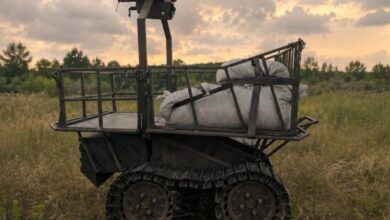 Gnom L2 unmanned ground vehicle. Photo: Temerland