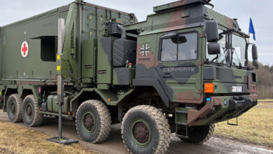A mobile rescue station