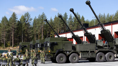 Archer 8x8 artillery