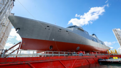 Christening and launching ceremony of the frigate ORP Wicher On August 12, 2026, at the PGZ Naval Shipyard in Gdynia, the Secretaries of State at the Ministry of National Defense, Magdalena Sobkowiak-Czarnecka and Paweł Bejda, took part in the christening and launching ceremony of the first unit of the "Miecznik" program, the multi-role frigate ORP Wicher.