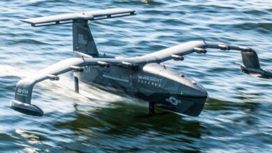 The Squire seaglider drone. Photo: REGENT