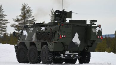 Patria 6x6 armored vehicle