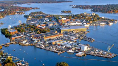 Portsmouth Naval Shipyard.