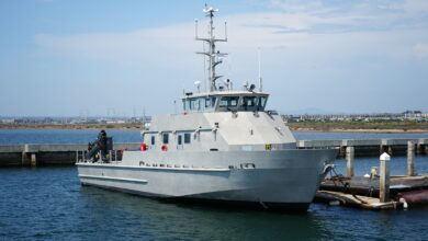 A Range Support Vessel