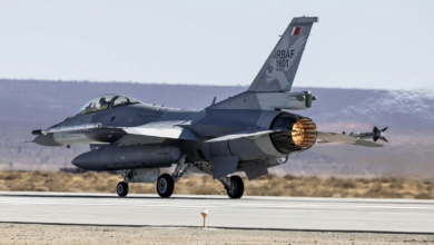 L3Harris’ Viper Shield electronic warfare system successfully completed its first two-ship F-16 flight tests at Edwards AFB.