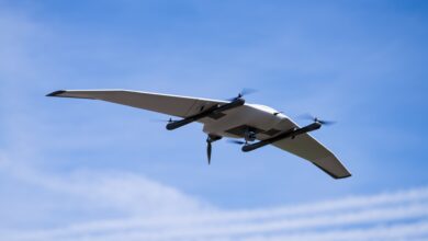 DeltaQuad Evo unmanned aerial system. Photo: DeltaQuad