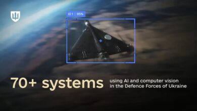Ukraine is deploying AI and computer vision across more than 70 military systems, including unmanned platforms used on the battlefield. Image: Ministry of Defence of Ukraine