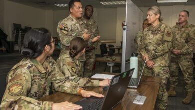 (Representative only.) US Army and Air Force personnel participate in the 2021 Joint Forces Contracting Exercise at Joint Base-Fort Sam Houston, Texas, June 24, 2021. Photo: Brian J. Valencia/DVIDS