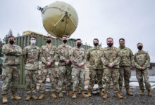 US Army personnel demonstrate new sensor technologies during a Sensor-to-Shooter exercise at Joint Base Lewis-McChord, Washington, on March 24, 2021. Photo: Pfc. Karleshia Gater/DVIDS