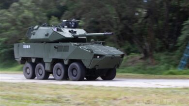 Taiwan's Cheetah 8x8 wheeled armored vehicle