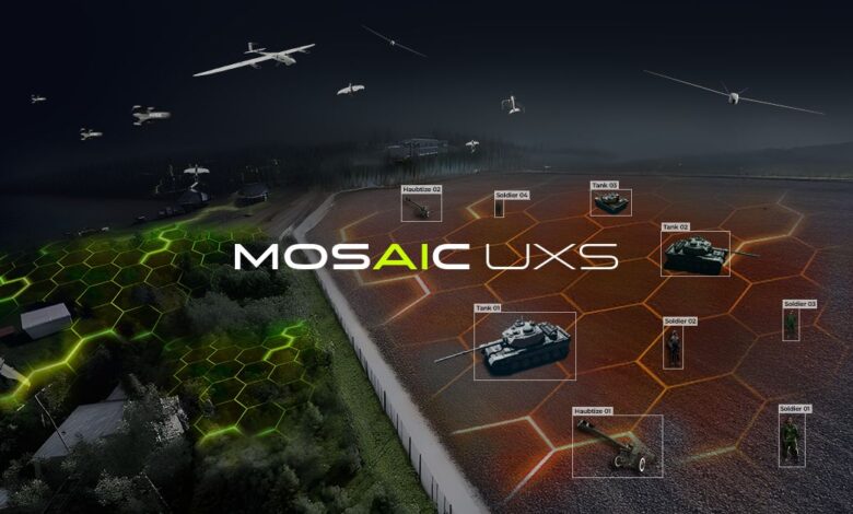 Quantum Systems’ MOSAIC UXS uses AI-powered mission planning to coordinate multiple autonomous systems and support swarm operations. Image: Quantum Systems/LinkedIn