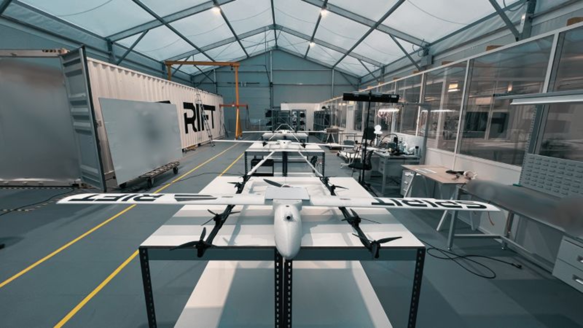 A vertical takeoff and landing unmanned aerial system. Photo: Rift