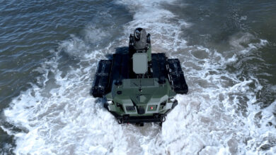 Mission Master SP unmanned ground vehicle. Photo: Rheinmetall