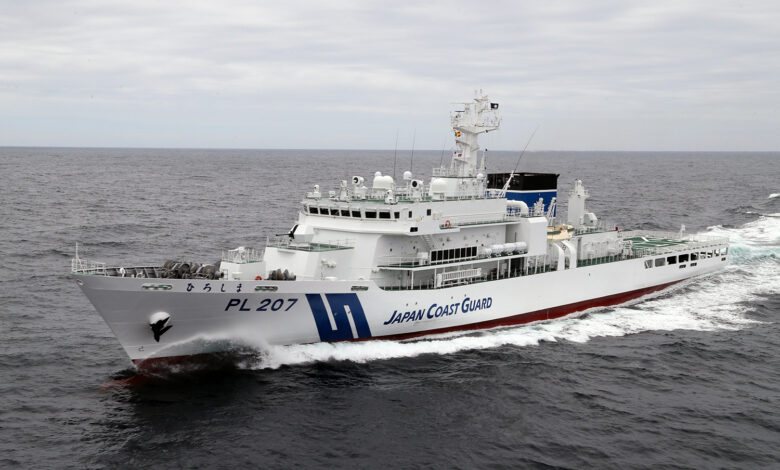 The JCG Hiroshima (PL-207) Miyako-class large patrol vessel
