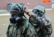 US soldiers train for the medical management of chemical and biological casualties. Photo: Sgt. Salvador Moreno/DVIDS
