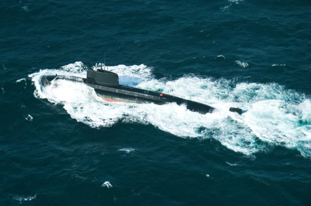 The PNS Hangor attack submarine. Photo: Pakistan Navy