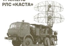 Rendering of a Russian Kasta-2E2 surveillance radar station. Photo: General Staff of the Ukrainian Armed Forces