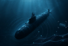 The UK is demonstrating an anti-submarine warfare system.
