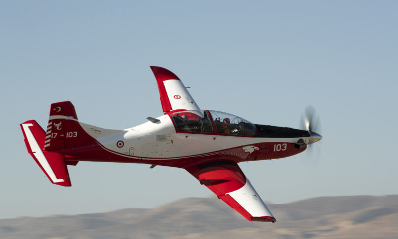 Hürkuş-II basic jet trainer. Photo: Turkish Aerospace Industries