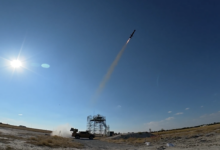 Roketsan's Karaok successfully hits an aerial target.