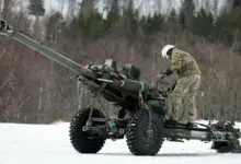 Light gun artillery.
