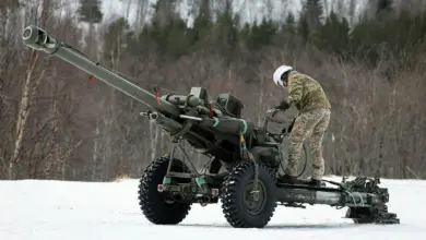Light gun artillery.