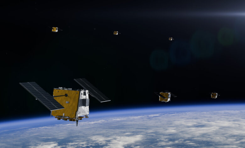 Render of Loft Orbital’s AI-enabled, multi-sensor Altair satellite constellation. Image: Loft Orbital