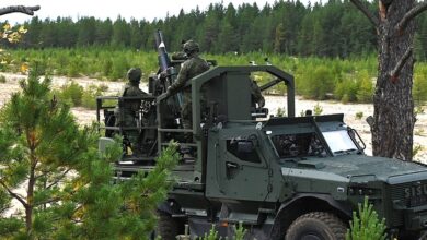 Patria's TREMOS mortars