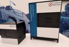 QinetiQ’s rapid radiography capability uses X-ray imaging to inspect body armor for structural defects. Photo: QinetiQ