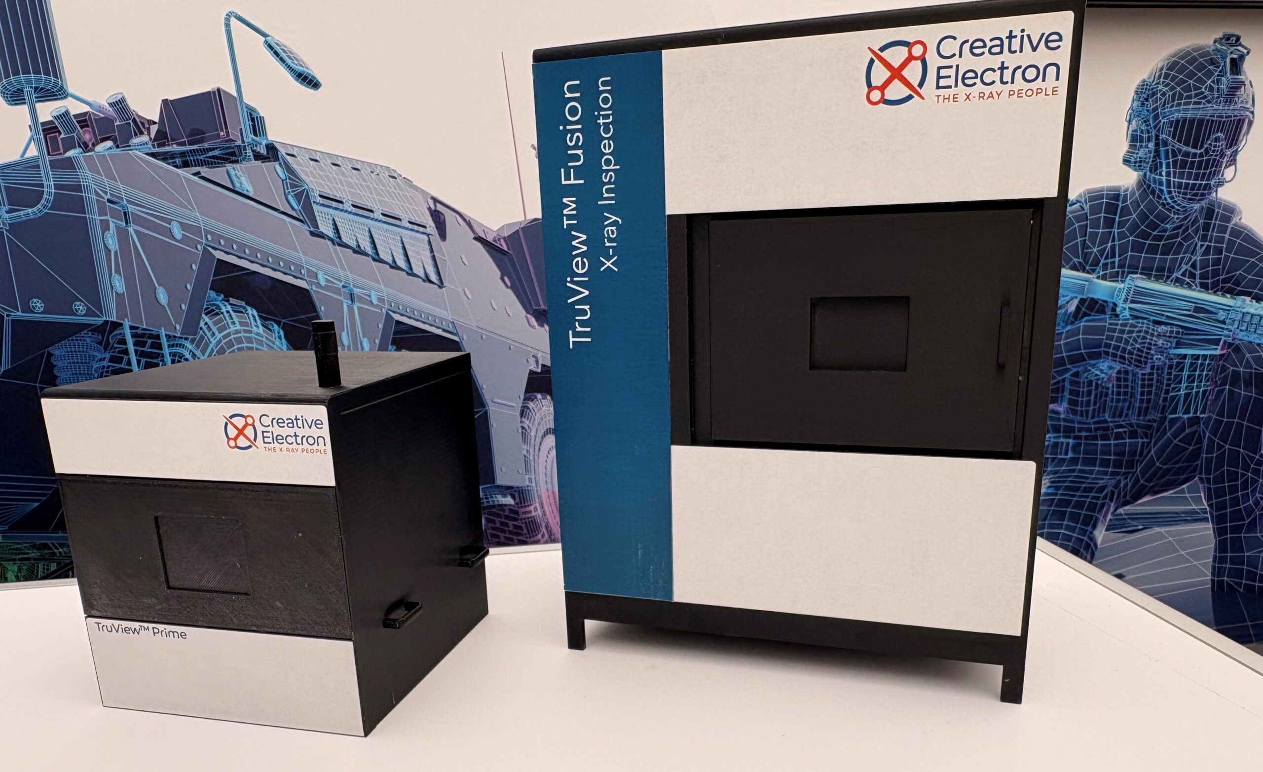 QinetiQ’s rapid radiography capability uses X-ray imaging to inspect body armor for structural defects. Photo: QinetiQ