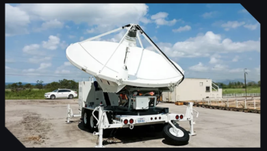 Kratos' deployable antenna.