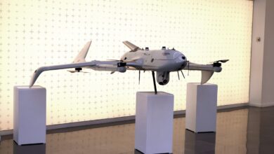 Tarsis unmanned aerial system. Photo: Indra