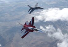 Hürkuş-II basic jet trainers. Photo: Turkish Aerospace Industries