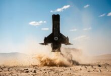 The Guardian unmanned aerial system. Photo: Powerus