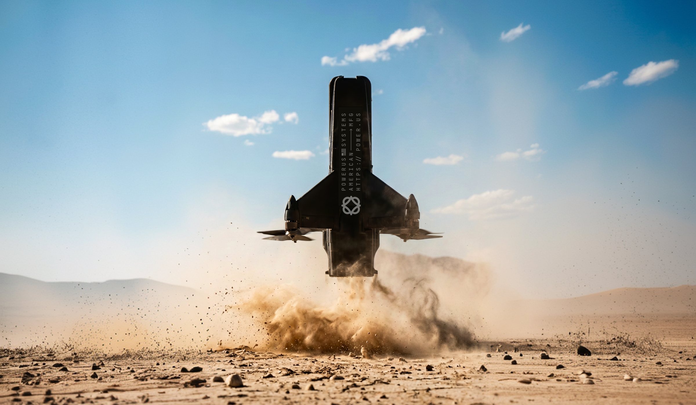 The Guardian unmanned aerial system. Photo: Powerus