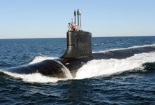 US Navy submarine.