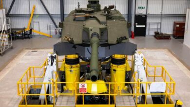 Rheinmetall's new vibration testing facility in the UK.