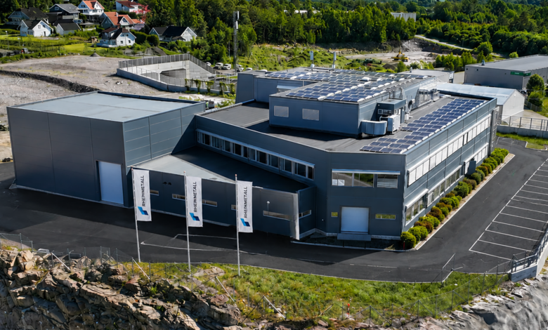 A new Rheinmetall Nordic facility in Skoppum, Norway