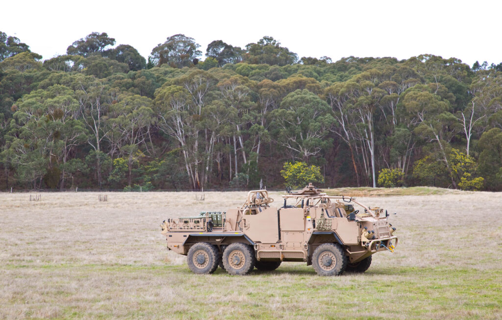 Trialing of the Special Operations Vehicle - Commando prototype in the Macedon Ranges, Victoria Images courtesy of Supacat Pty Ltd *** Local Caption *** The Special Operations Vehicle - Commando is the latest variant of the Supacat HMT Mk2 Extenda, procured under Joint Project 2097 (REDFIN) Phase 1B. REDFIN seeks to enhance the Australian Defence Force's Special Operations capability. The project will provide a range of specialised vehicles and enhancements to Networked Communications to meet Special Operations Command Land Mobility (LM) and Command, Control and Communications (C3) requirements.