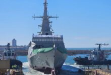 Navantia launches seventh corvette for Saudi Arabia.