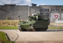The first infantry fighting vehicle “Mednieks” adapted for Latvia has been handed over to the NAF On Wednesday, October 7, the National Armed Forces received the first infantry fighting vehicle “Mednieks” or “Hunter” adapted for Latvia. In total, the National Armed Forces will receive 84 such infantry fighting vehicles by 2029, thus significantly strengthening Latvia's defense capabilities and contributing to the fulfillment of NATO capability development goals. Photo: Gatis Dieziņš, Ministry of Defence