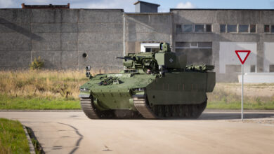 The first infantry fighting vehicle “Mednieks” adapted for Latvia has been handed over to the NAF On Wednesday, October 7, the National Armed Forces received the first infantry fighting vehicle “Mednieks” or “Hunter” adapted for Latvia. In total, the National Armed Forces will receive 84 such infantry fighting vehicles by 2029, thus significantly strengthening Latvia's defense capabilities and contributing to the fulfillment of NATO capability development goals. Photo: Gatis Dieziņš, Ministry of Defence