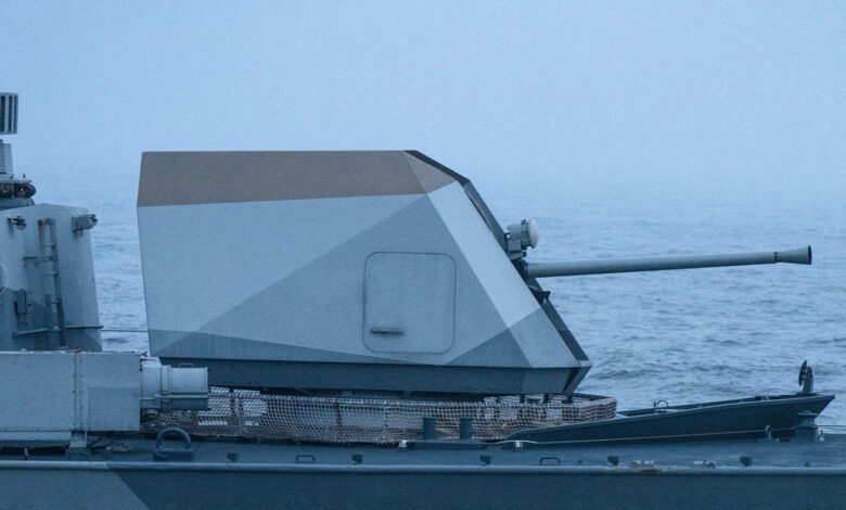 Bofors 57Mk3 naval gun