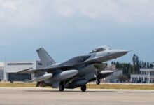 A Republic of China Air Force F-16V combat aircraft