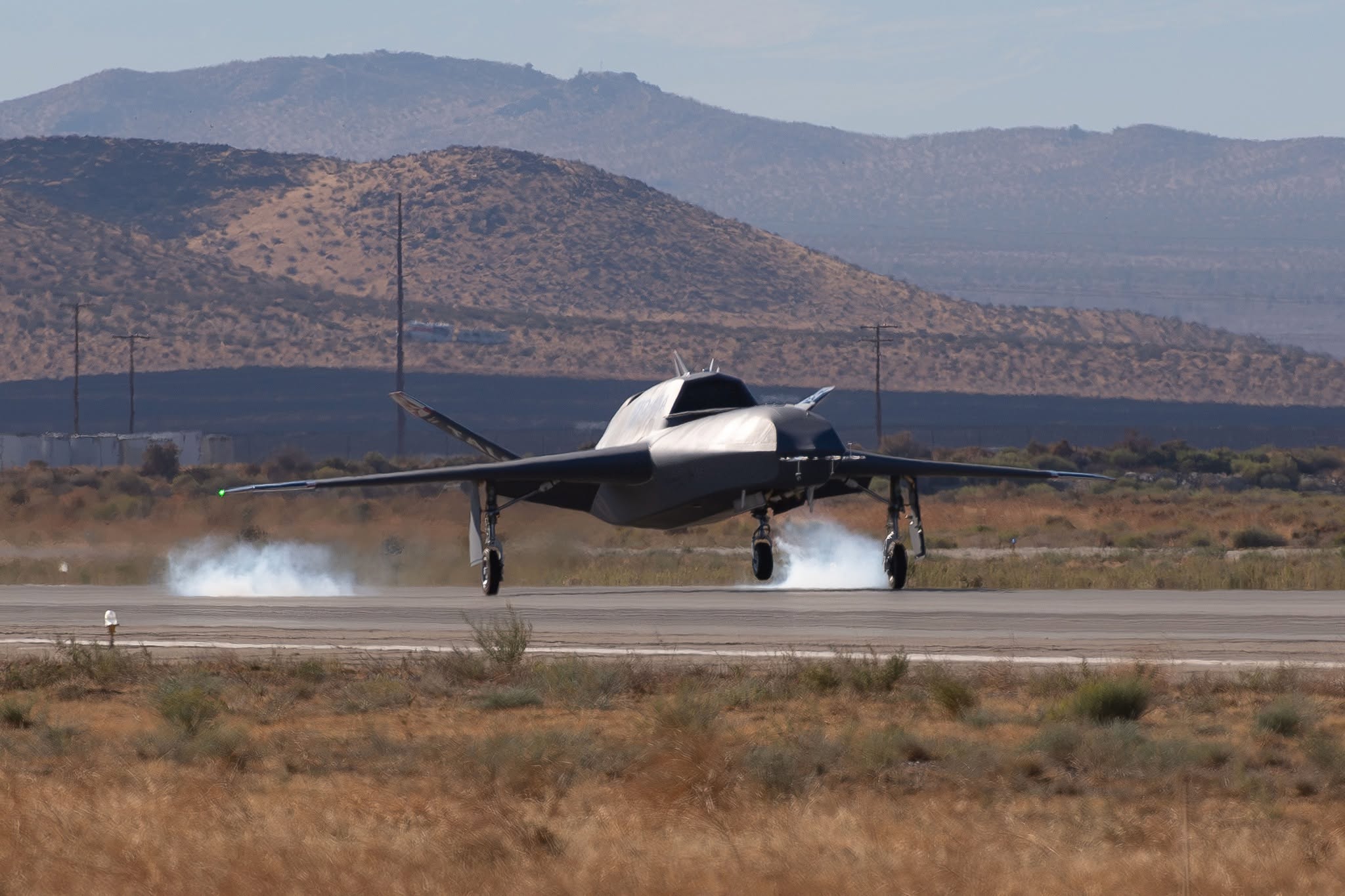 YFQ-48A Talon Blue unmanned aerial system. Photo: Northrop Grumman