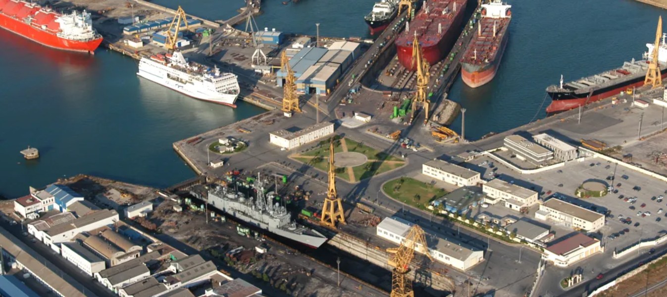 Cadiz shipyard.